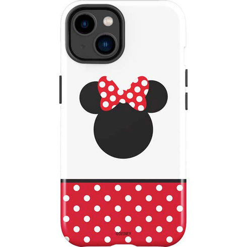 Disney Minnie Mouse Symbol iPhone 14 Plus Impact Case