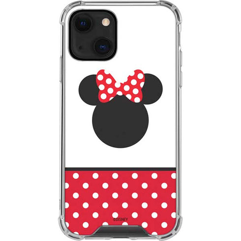 Disney Minnie Mouse Symbol iPhone 14 Plus Clear Case