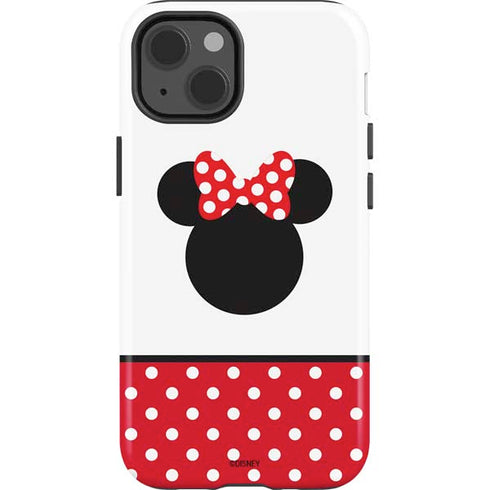 Disney Minnie Mouse Symbol iPhone 15 Impact Case