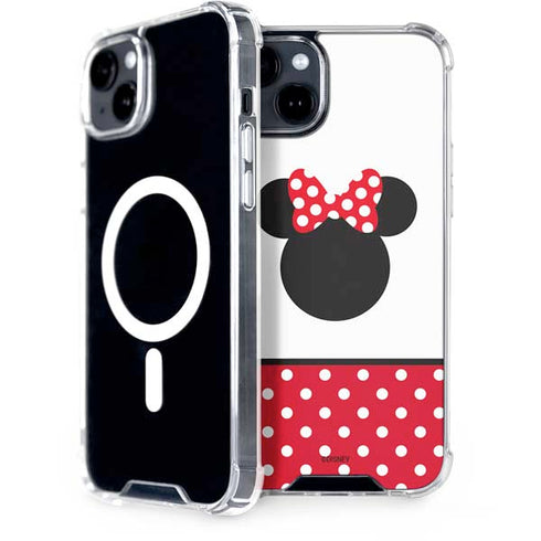 Disney Minnie Mouse Symbol iPhone 15 Plus MagSafe Case