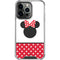 Disney Minnie Mouse Symbol iPhone 14 Pro Clear Case
