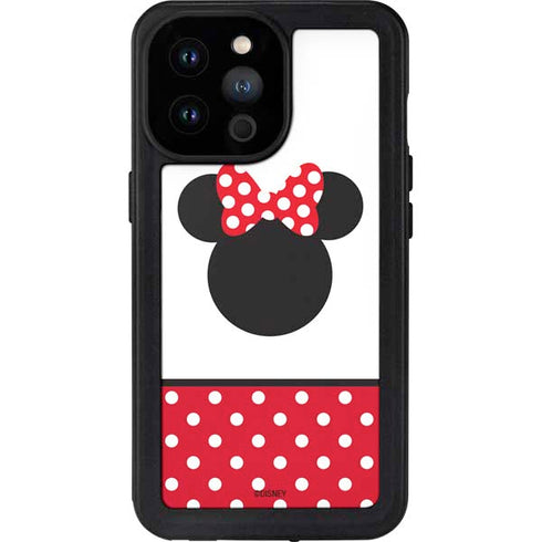 Disney Minnie Mouse Symbol iPhone 14 Pro Max Waterproof Case
