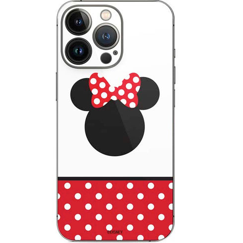 Disney Minnie Mouse Symbol iPhone 14 Pro Skin