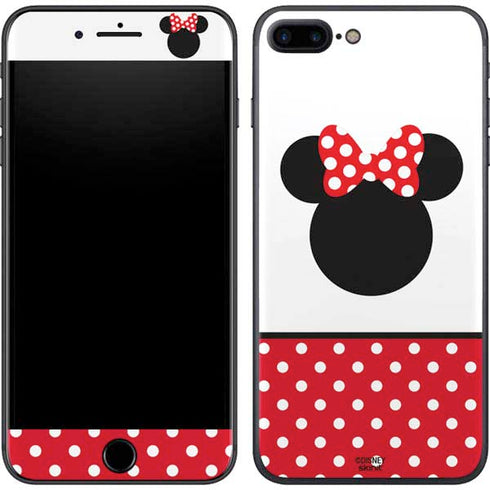 Disney Minnie Mouse Symbol iPhone 8 Plus Skin