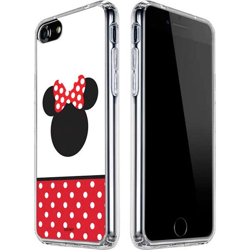 Disney Minnie Mouse Symbol iPhone SE (2nd & 3rd Gen) Clear Case