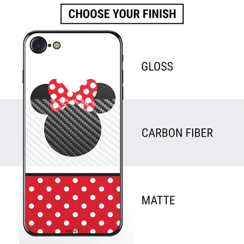 Disney Minnie Mouse Symbol iPhone SE (2nd & 3rd Gen) Skin