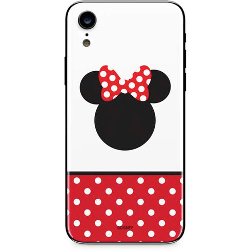 Disney Minnie Mouse Symbol iPhone XR Skin
