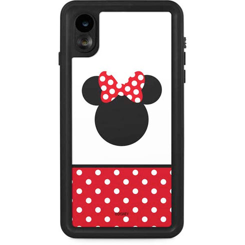 Disney Minnie Mouse Symbol iPhone XR Waterproof Case