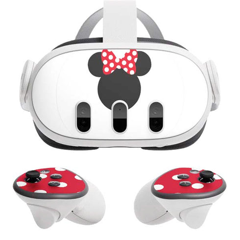 Disney Minnie Mouse Symbol Meta Quest 3 Skin