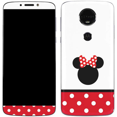 Disney Minnie Mouse Symbol Moto E5 Plus Skin