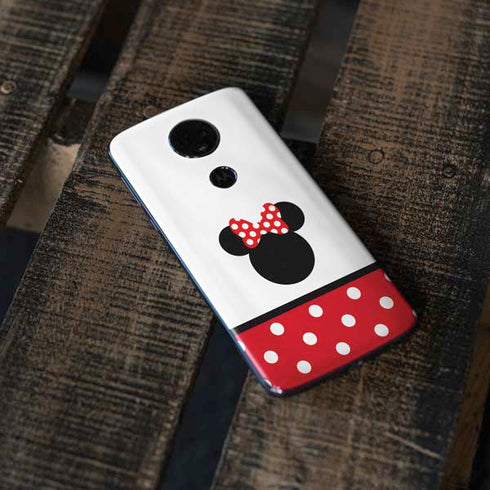 Disney Minnie Mouse Symbol Moto E5 Plus Skin