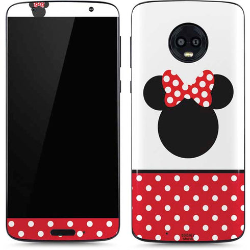 Disney Minnie Mouse Symbol Moto G6 Skin