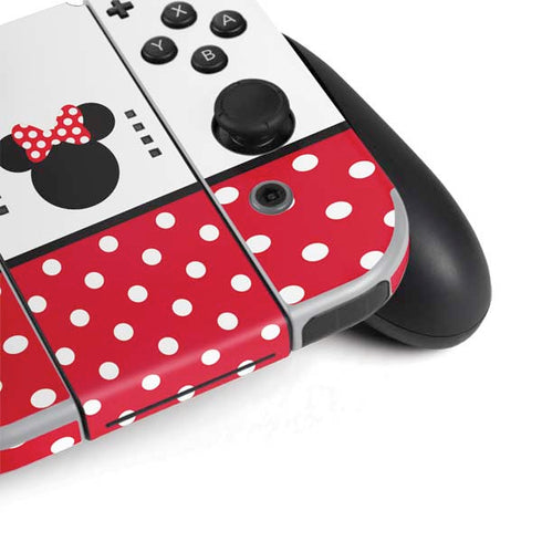 Disney Minnie Mouse Symbol Nintendo Switch OLED (2021) Skin