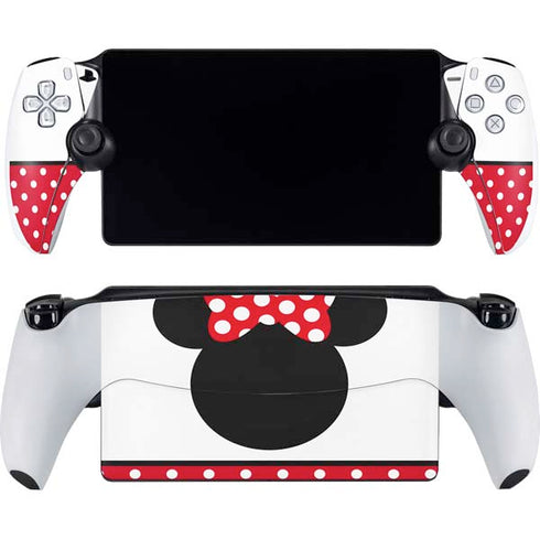 Disney Minnie Mouse Symbol PlayStation Portal Remote Player Skin