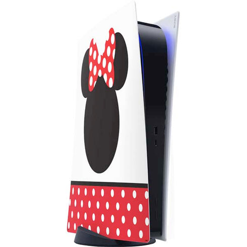 Disney Minnie Mouse Symbol PS5 Digital Edition Console Skin