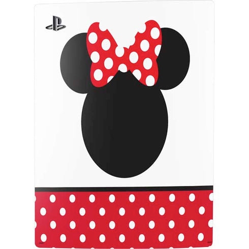 Disney Minnie Mouse Symbol PS5 Digital Edition Console Skin