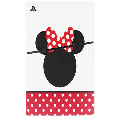 Disney Minnie Mouse Symbol PS5 Slim Disk Bundle Skin