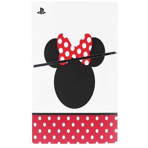 Disney Minnie Mouse Symbol PS5 Slim Digital Edition Bundle Skin