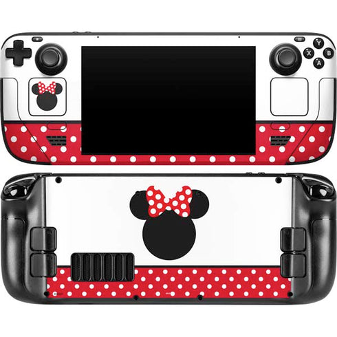 Disney Minnie Mouse Symbol Steam Deck Handheld Gaming Computer Skin