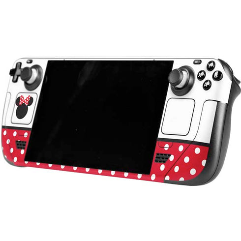 Disney Minnie Mouse Symbol Steam Deck Handheld Gaming Computer Skin
