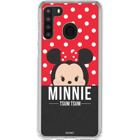 Disney Tsum Tsum Minnie Mouse Galaxy A21 Clear Case