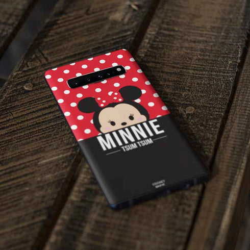 Disney Tsum Tsum Minnie Mouse Galaxy S10 Plus Skin