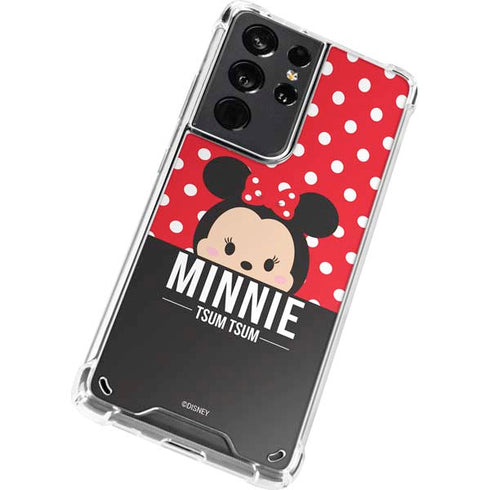 Disney Tsum Tsum Minnie Mouse Galaxy S21 Ultra 5G Clear Case