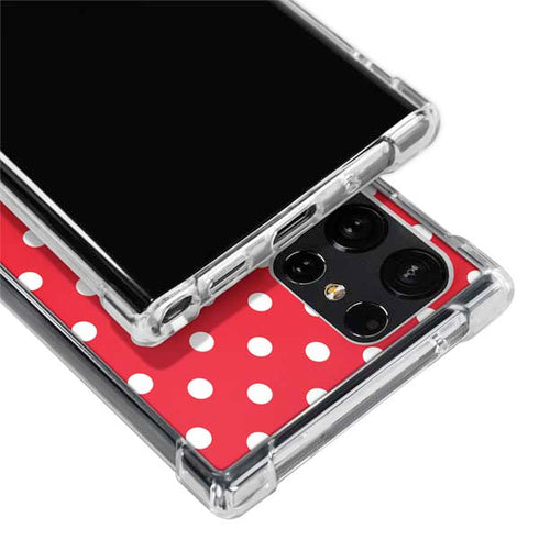 Disney Tsum Tsum Minnie Mouse Galaxy S22 Ultra Clear Case