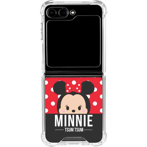 Disney Tsum Tsum Minnie Mouse Galaxy Z Flip5 5G Clear Case