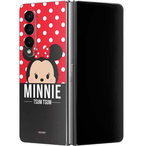 Disney Tsum Tsum Minnie Mouse Galaxy Z Fold4 5G Skin