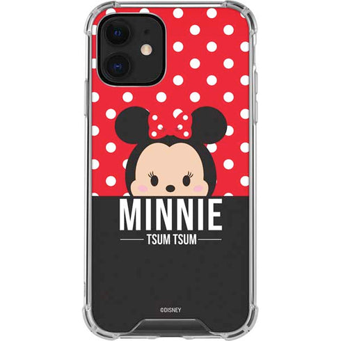 Disney Tsum Tsum Minnie Mouse iPhone 12 Clear Case