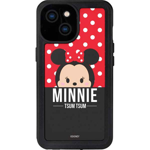 Disney Tsum Tsum Minnie Mouse iPhone 13 Mini Waterproof Case