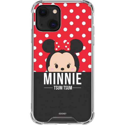 Disney Tsum Tsum Minnie Mouse iPhone 14 Plus Clear Case