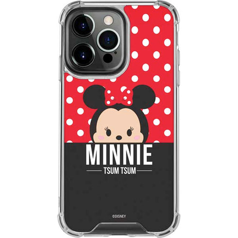 Disney Tsum Tsum Minnie Mouse iPhone 14 Pro Clear Case