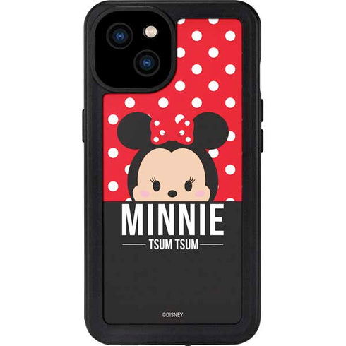 Disney Tsum Tsum Minnie Mouse iPhone 15 Plus Waterproof Case