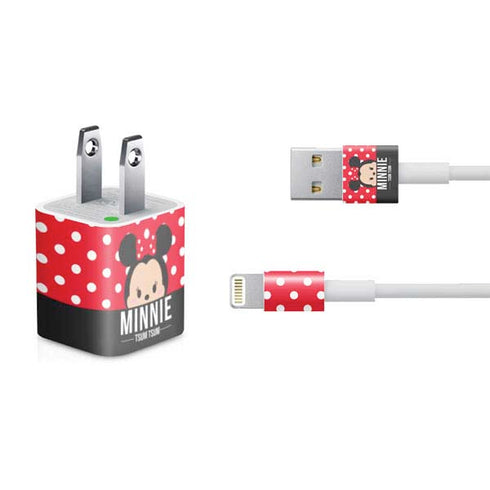 Disney Tsum Tsum Minnie Mouse iPhone Charger (5W USB) Skin