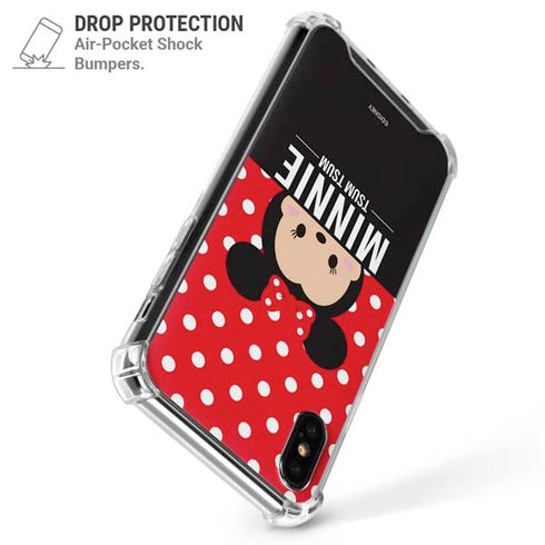Disney Tsum Tsum Minnie Mouse iPhone XS Max Clear Case