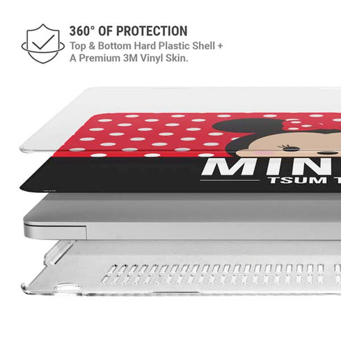 Disney Tsum Tsum Minnie Mouse MacBook Air 13in M1 (2021) Case plus Skin