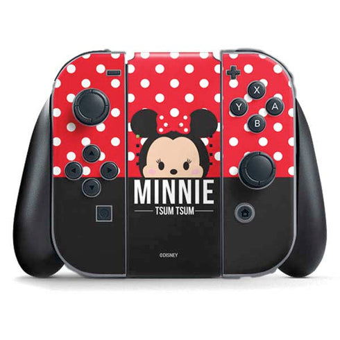 Disney Tsum Tsum Minnie Mouse Nintendo Switch (2017-2021) Joy-Con Controller Skin