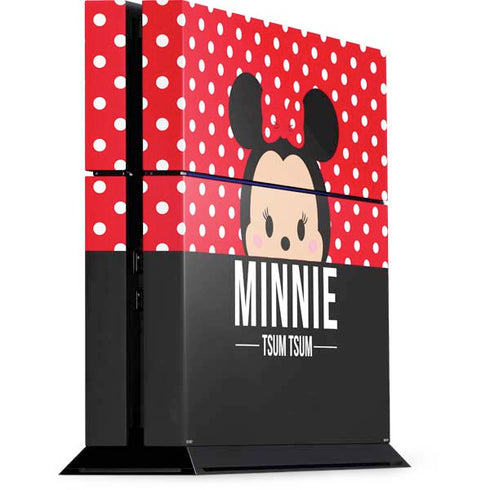Disney Tsum Tsum Minnie Mouse PS4 Console Skin