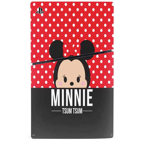 Disney Tsum Tsum Minnie Mouse PS5 Slim Disk Bundle Skin