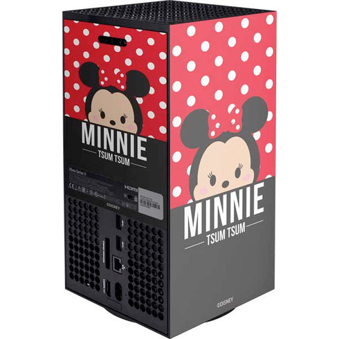 Disney Tsum Tsum Minnie Mouse Xbox Series X Console Skin