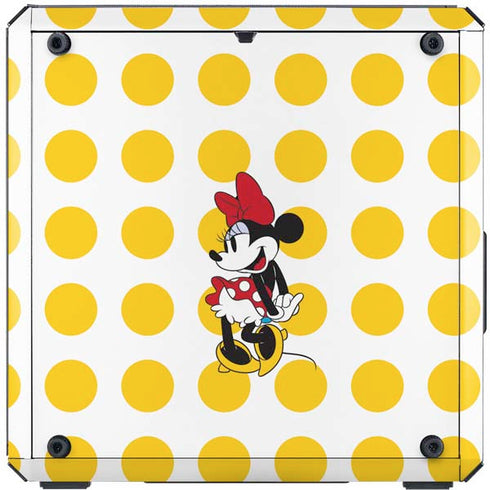 Disney Minnie Mouse Profile Yellow Dots Cooler Master MasterBox Q300L Mini Tower Skin