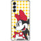 Disney Minnie Mouse Profile Yellow Dots Galaxy A15 5G Clear Case