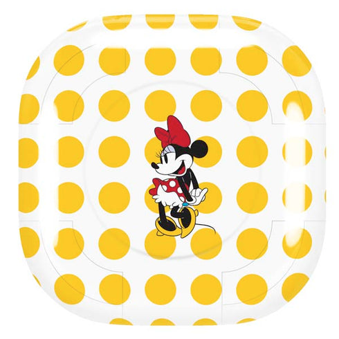 Disney Minnie Mouse Profile Yellow Dots Galaxy Buds Pro Skin
