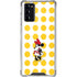 Disney Minnie Mouse Profile Yellow Dots Galaxy Note20 5G Clear Case