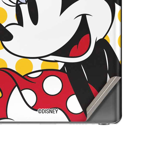 Disney Minnie Mouse Profile Yellow Dots Galaxy Note20 5G Skin