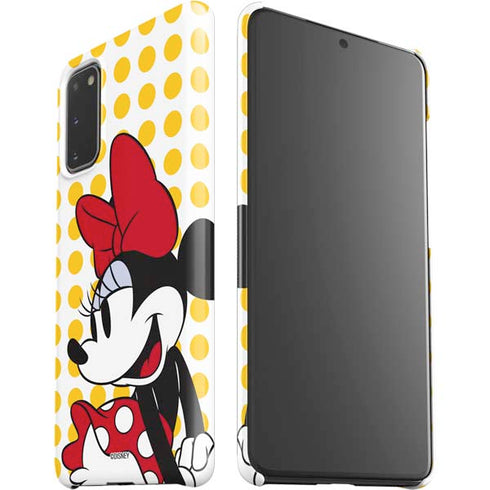 Disney Minnie Mouse Profile Yellow Dots Galaxy S20 Lite Case