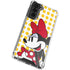 Disney Minnie Mouse Profile Yellow Dots Galaxy S22 Clear Case