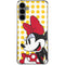 Disney Minnie Mouse Profile Yellow Dots Galaxy S24 Plus Clear Case